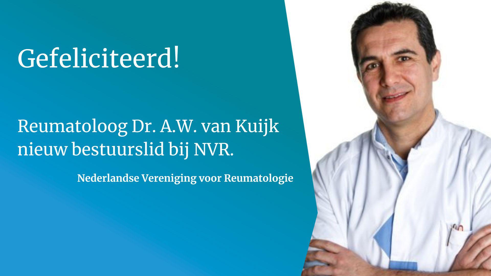 Arno van Kuijk bestuurslid NVR